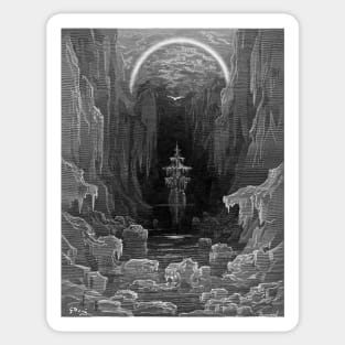 Rime of the Ancient Mariner - Gustave Dore Sticker